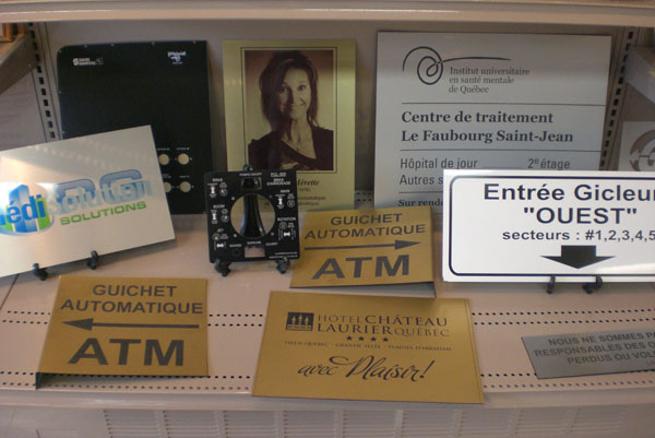 Signalisation personnalisée