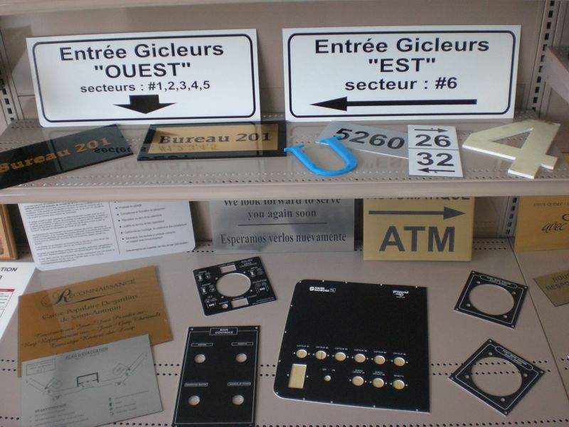 Gravure laser de précision